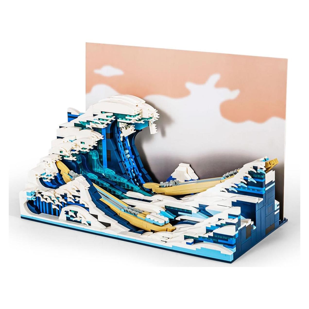 Juego de Bloques de Construcción SEMKY La Gran Onda 1786 Piezas