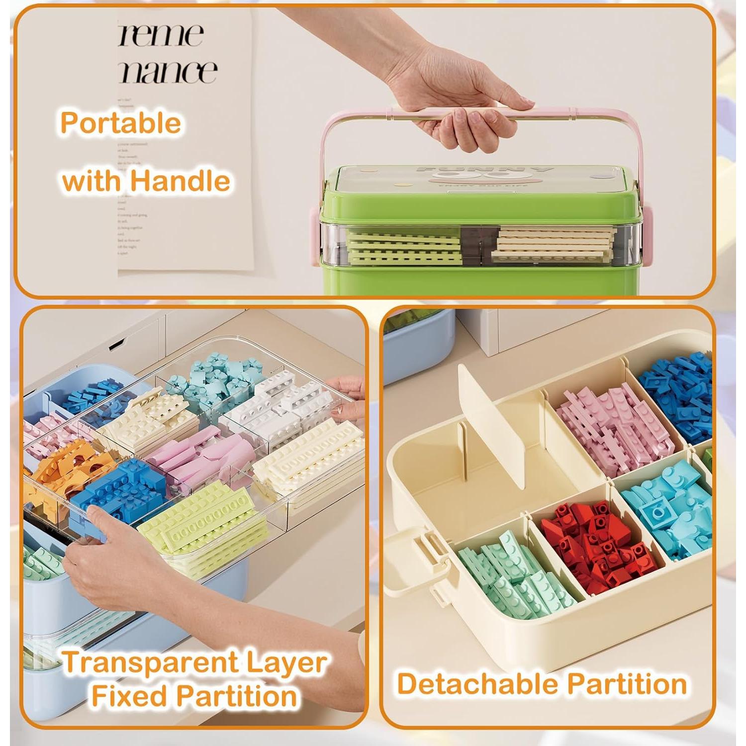 Caja de Almacenamiento Plástica UFORU 5 Capas Blanca