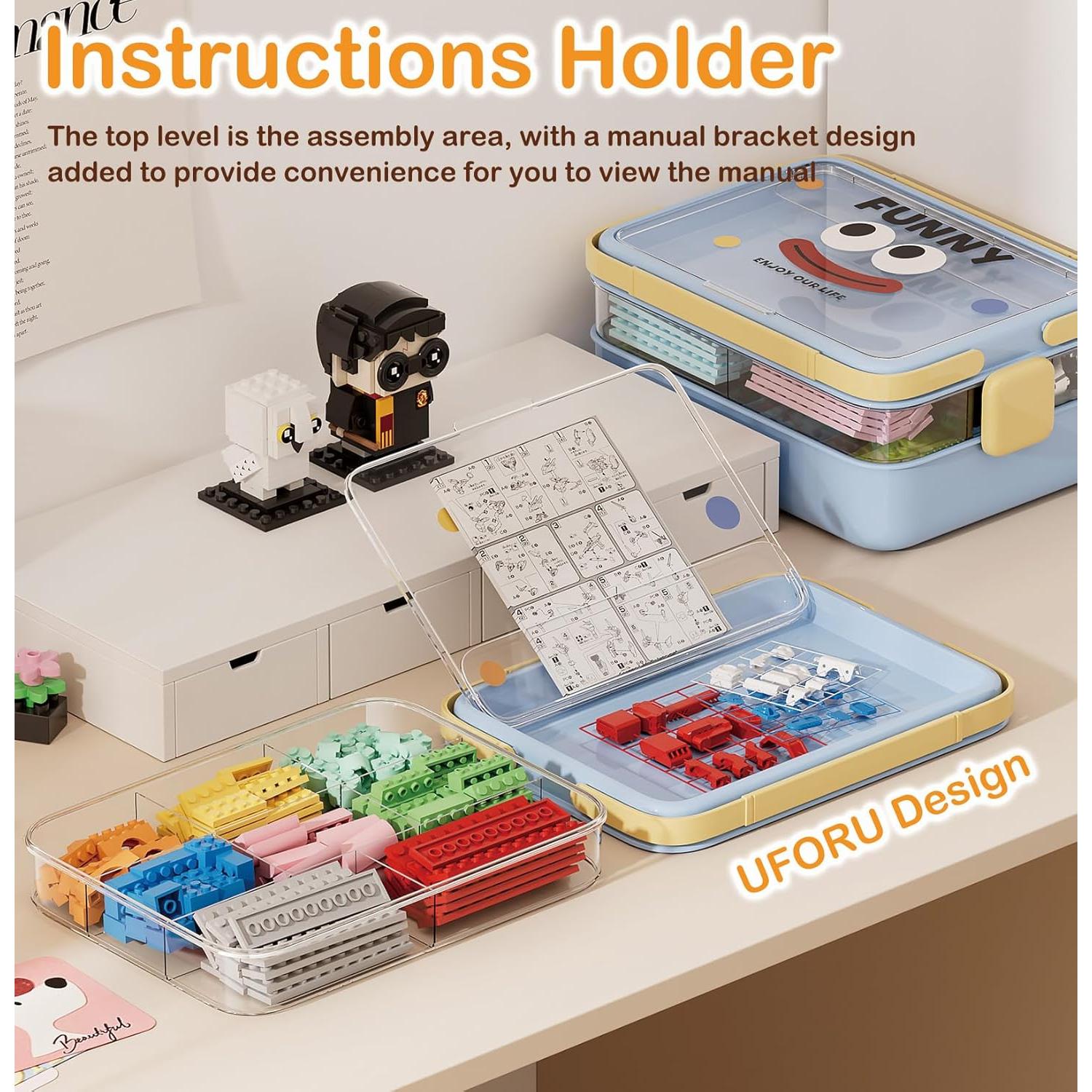 Caja de Almacenamiento Plástica UFORU 5 Capas Blanca