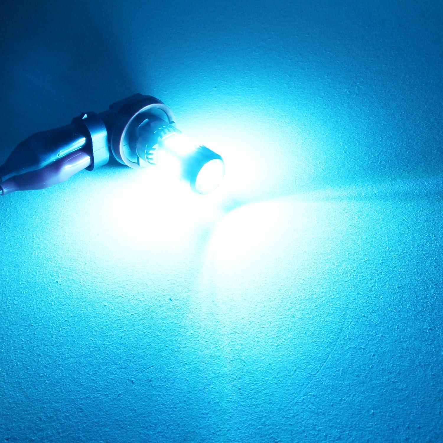 Bombillas LED de Niebla PHINLION H11 H8 Azul Hielo 3200 Lúmenes