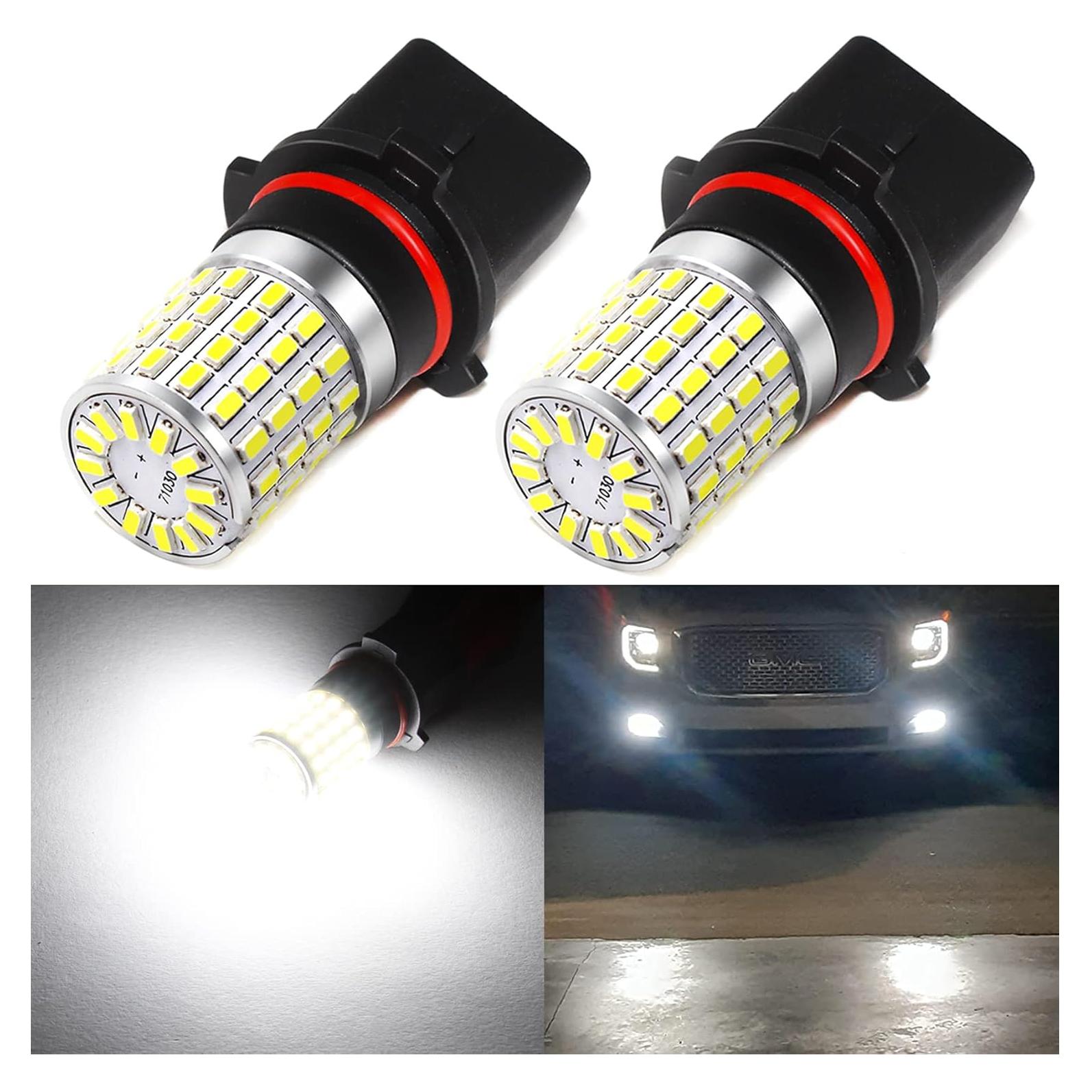 Luces de Niebla LED PHINLION PSX26W 2000 Lúmenes 6000K