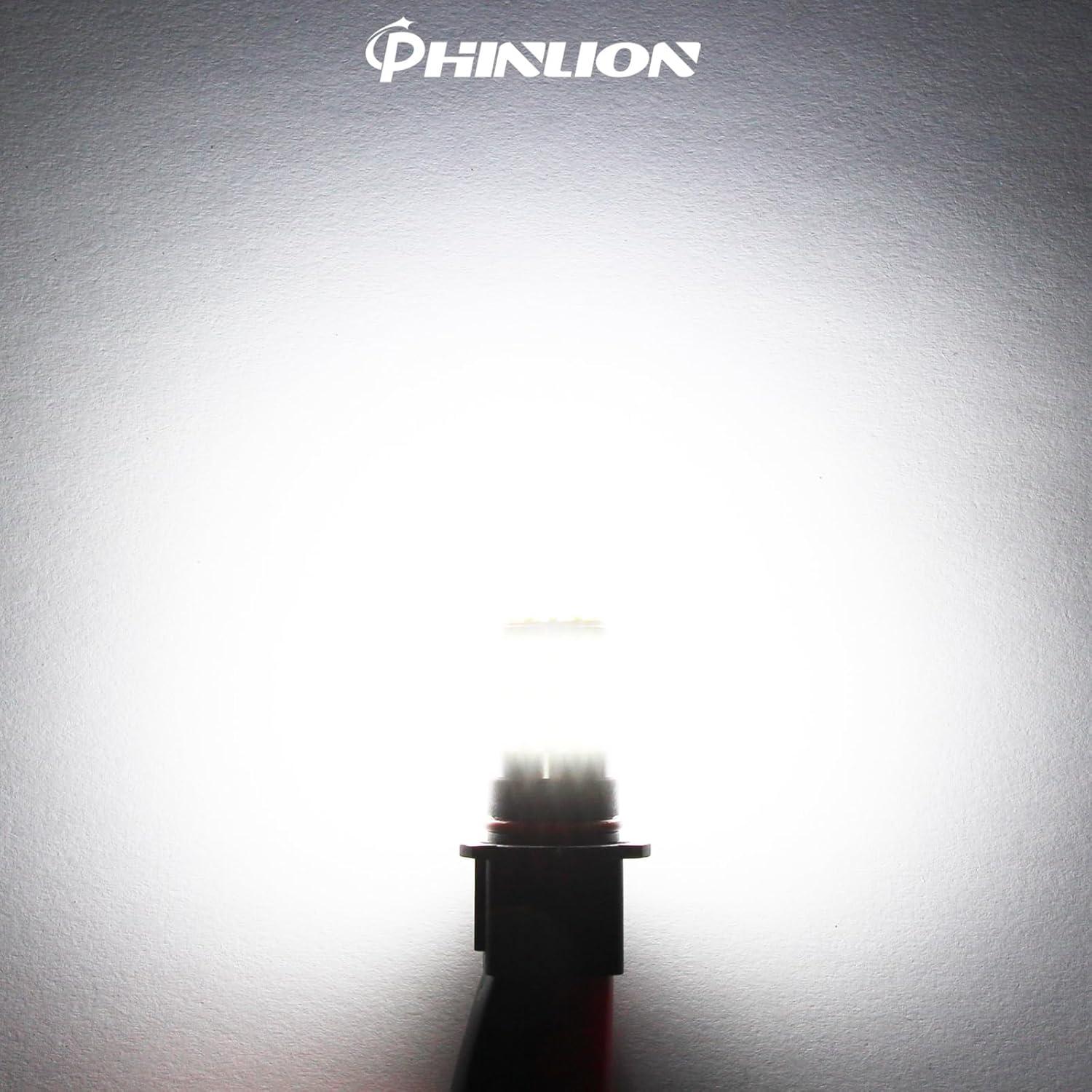 Luces de Niebla LED PHINLION PSX26W 2000 Lúmenes 6000K
