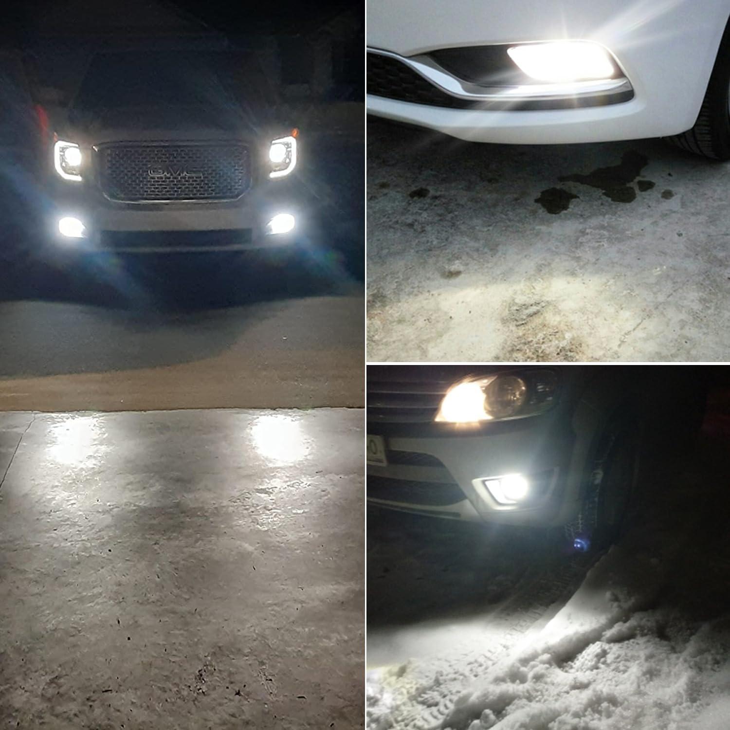 Luces de Niebla LED PHINLION PSX26W 2000 Lúmenes 6000K