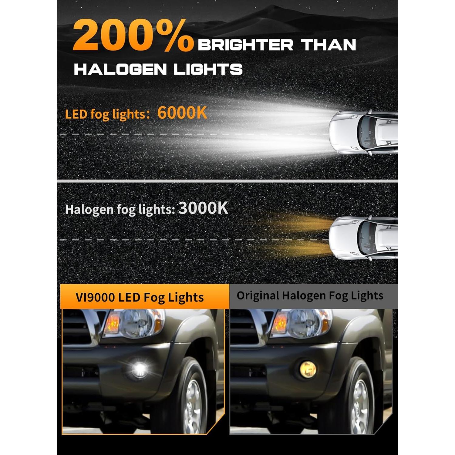Luces de Niebla LED VI9000 para Tacoma 2005-2011 y más