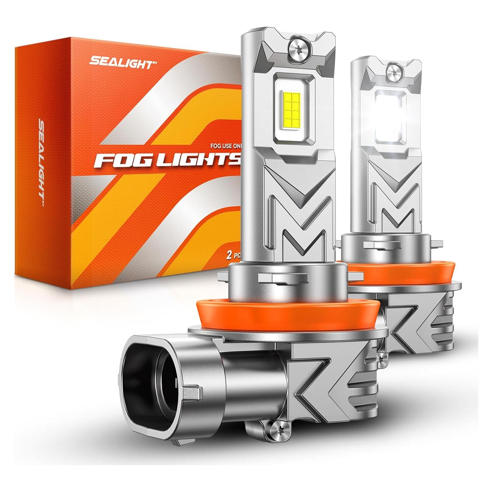 Bombilla de Luz de Niebla LED SEALIGHT H11 14000LM 6000K