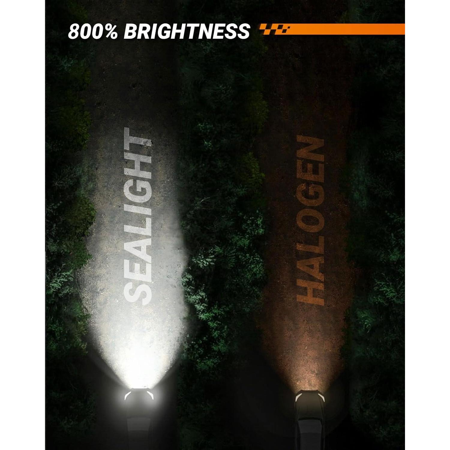 Bombilla de Luz de Niebla LED SEALIGHT H11 14000LM 6000K