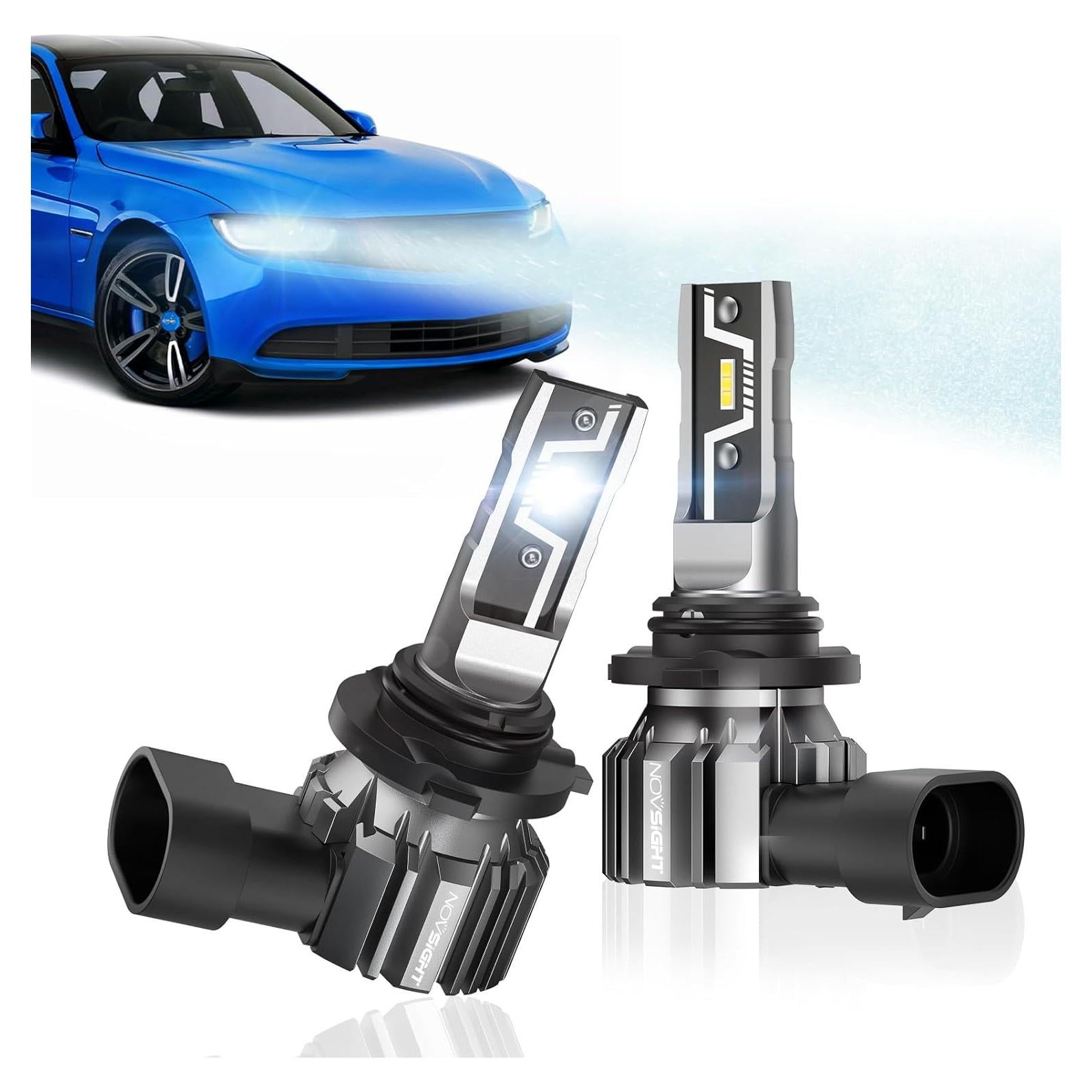 Bombillas de Luz de Niebla LED NOVSIGHT H11 20000 Lúmenes 6500K