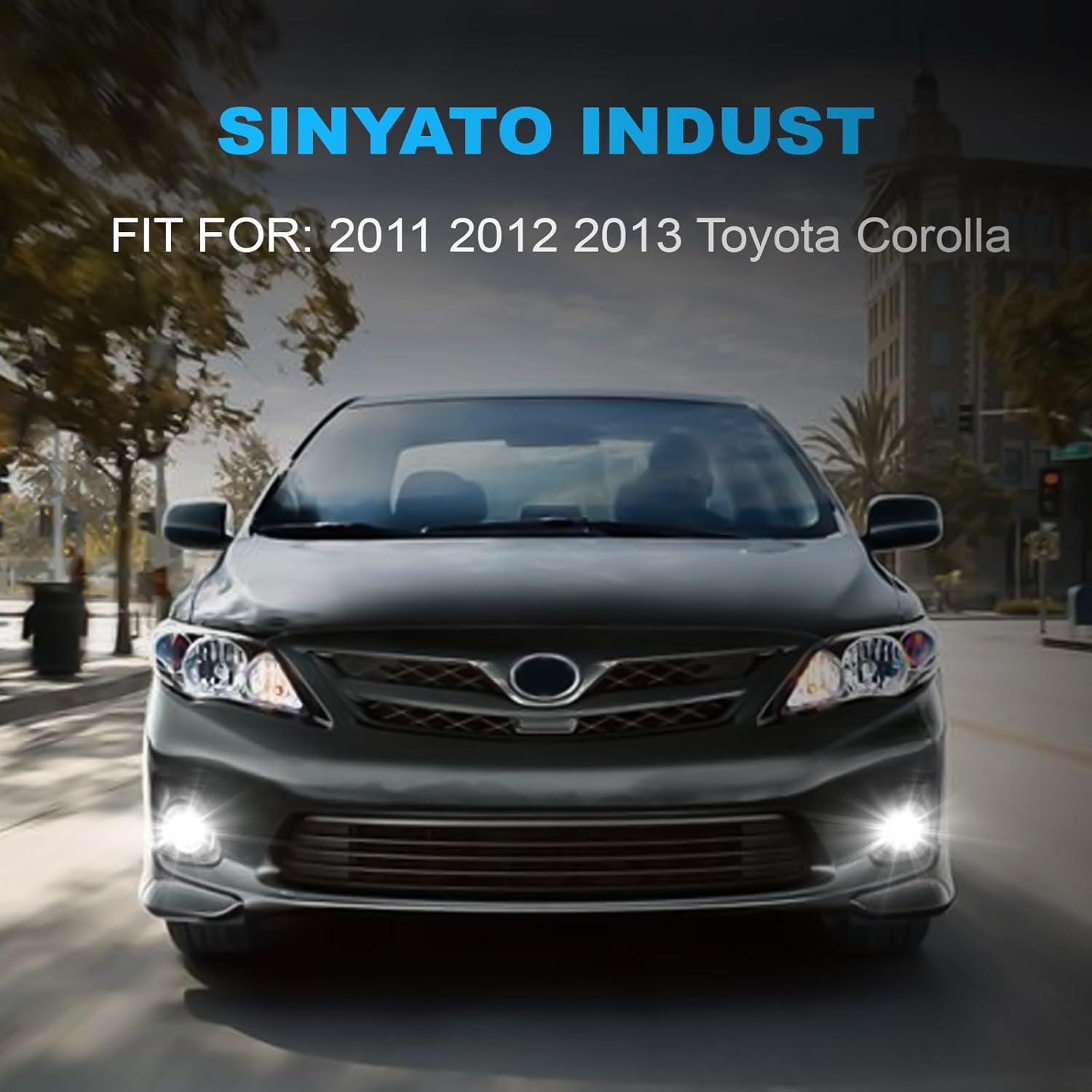 Luces Antiniebla LED Sinyato para Toyota Corolla 2011-2013