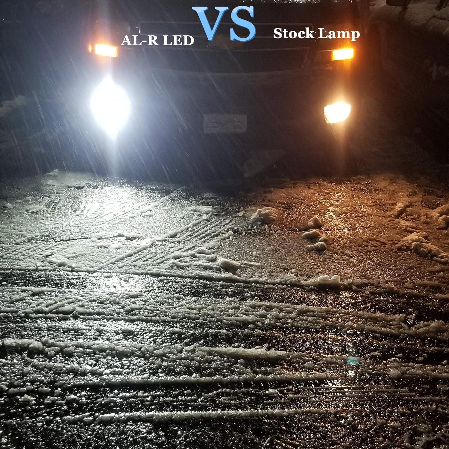 Luces de Niebla LED Alla Lighting H8 H11 5200 Lúmenes 6000K