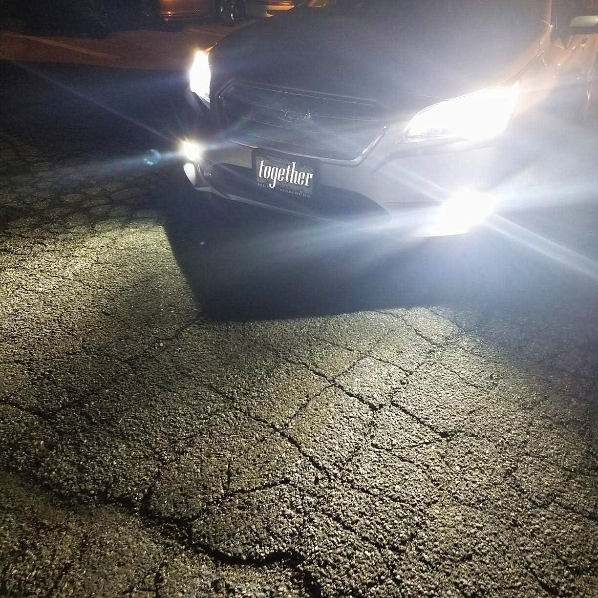 Luces de Niebla LED Alla Lighting H8 H11 5200 Lúmenes 6000K