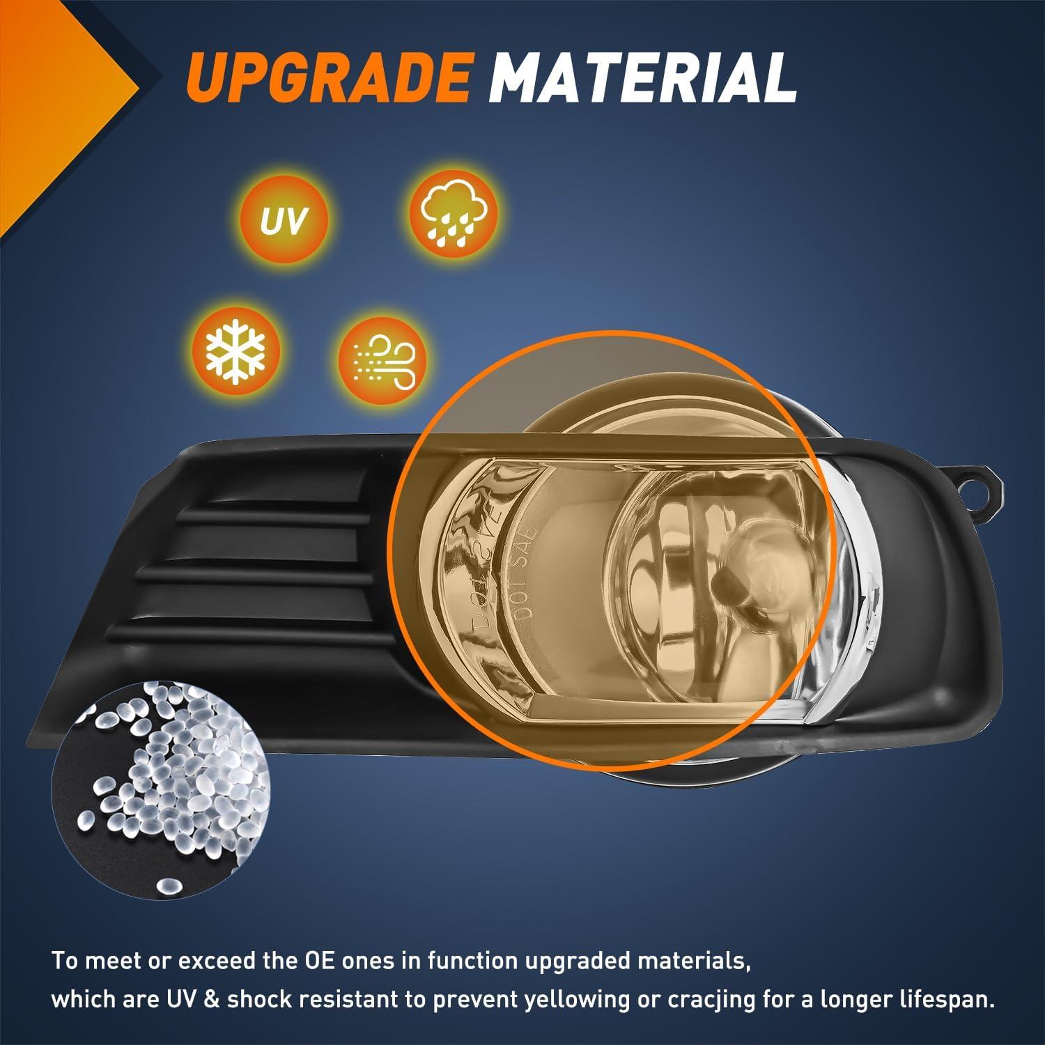 Luces Antiniebla Nilight para Toyota Camry 2007-2009 H11 55W