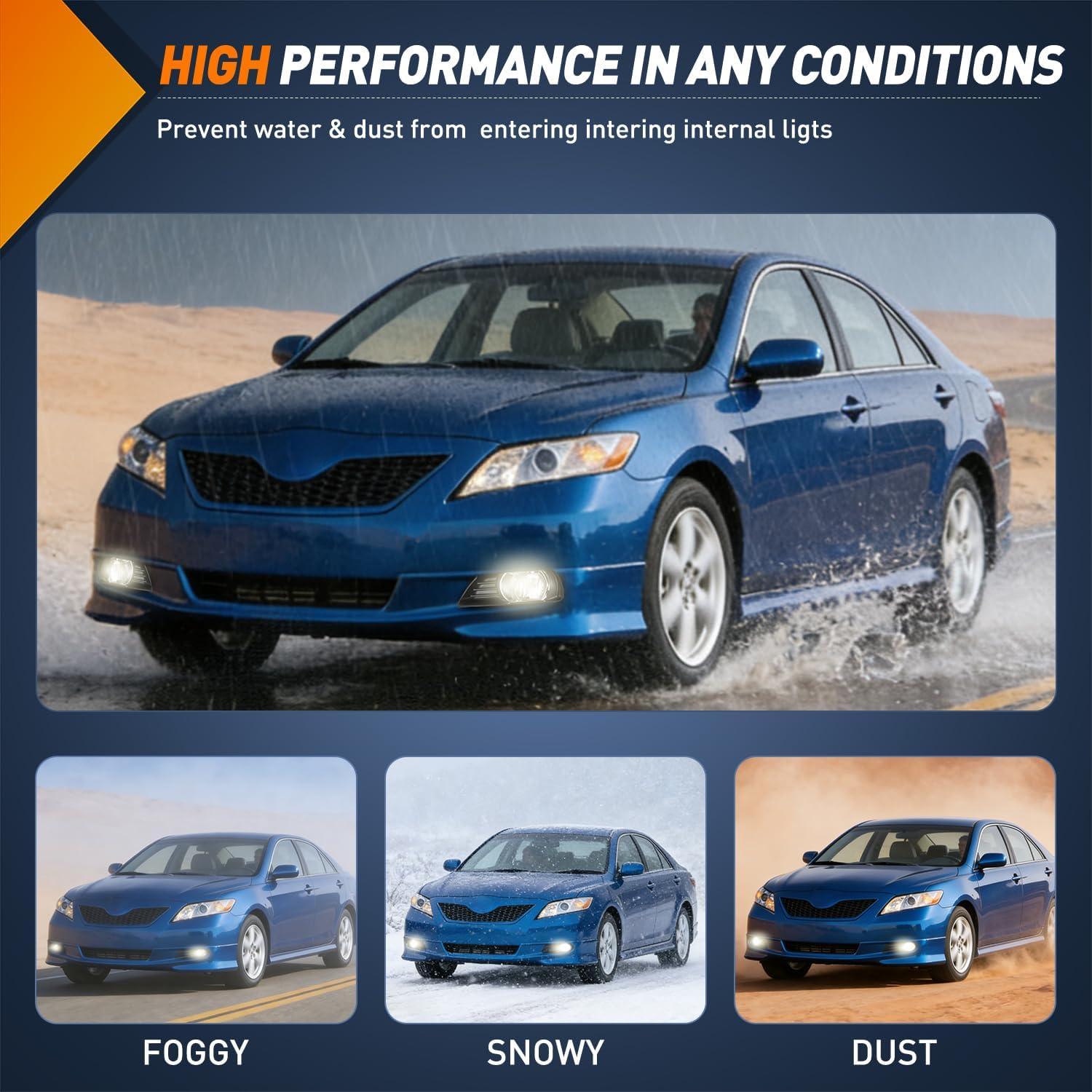 Luces Antiniebla Nilight para Toyota Camry 2007-2009 H11 55W