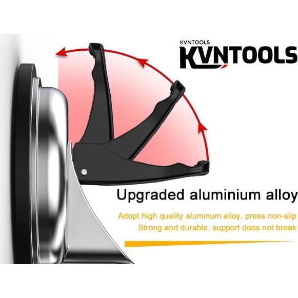 Ventosas KVNTOOLS para Vidrio 100 kg con Mango de Aluminio