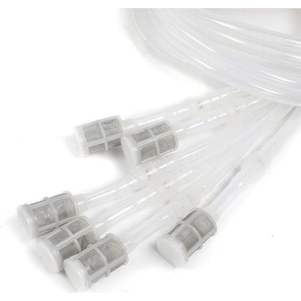 Máquina de Llenado Semiautomática 6 Cabezas Acero Inoxidable 5L