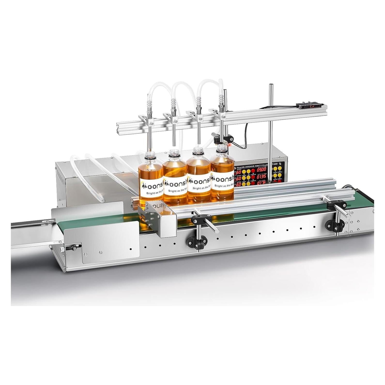 Máquina de Llenado Automático Moonshan 4 Boquillas 1-900ml