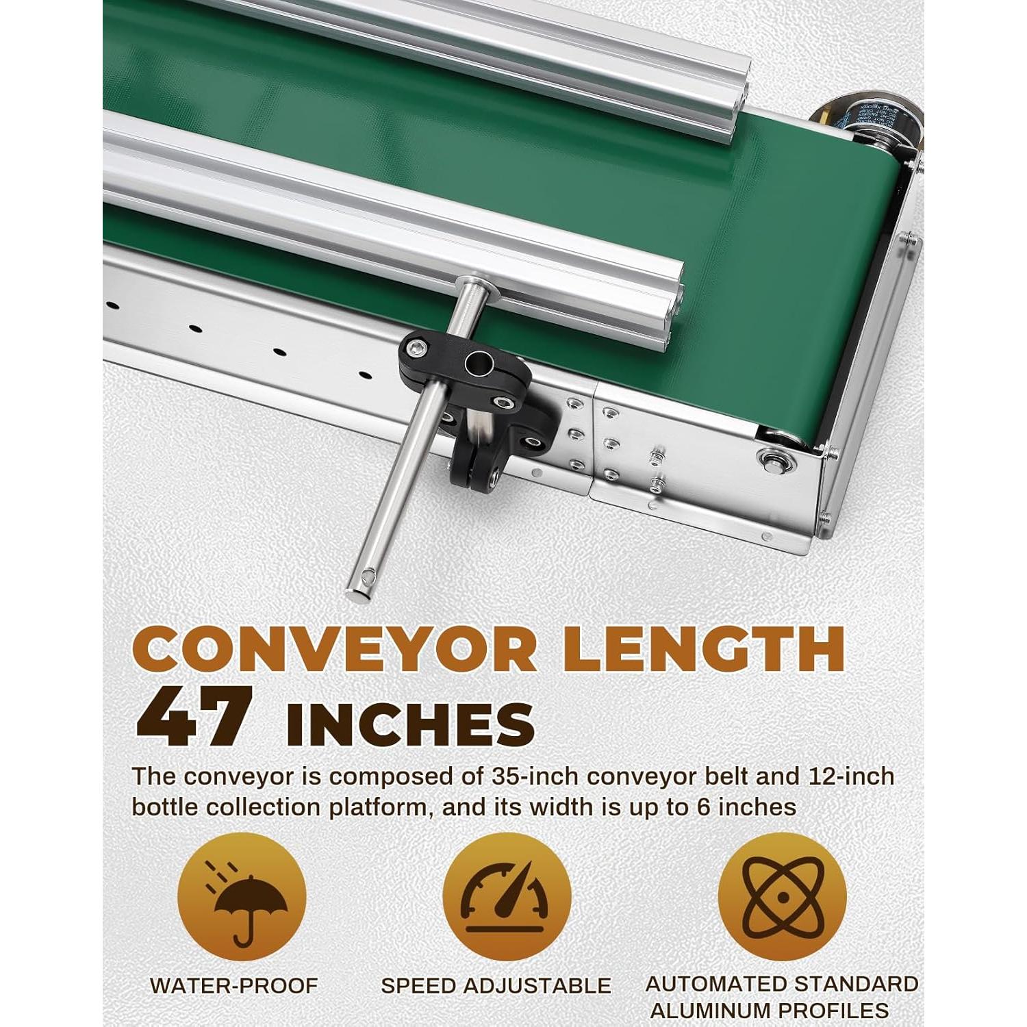 Máquina de Llenado Automático Moonshan 4 Boquillas 1-900ml