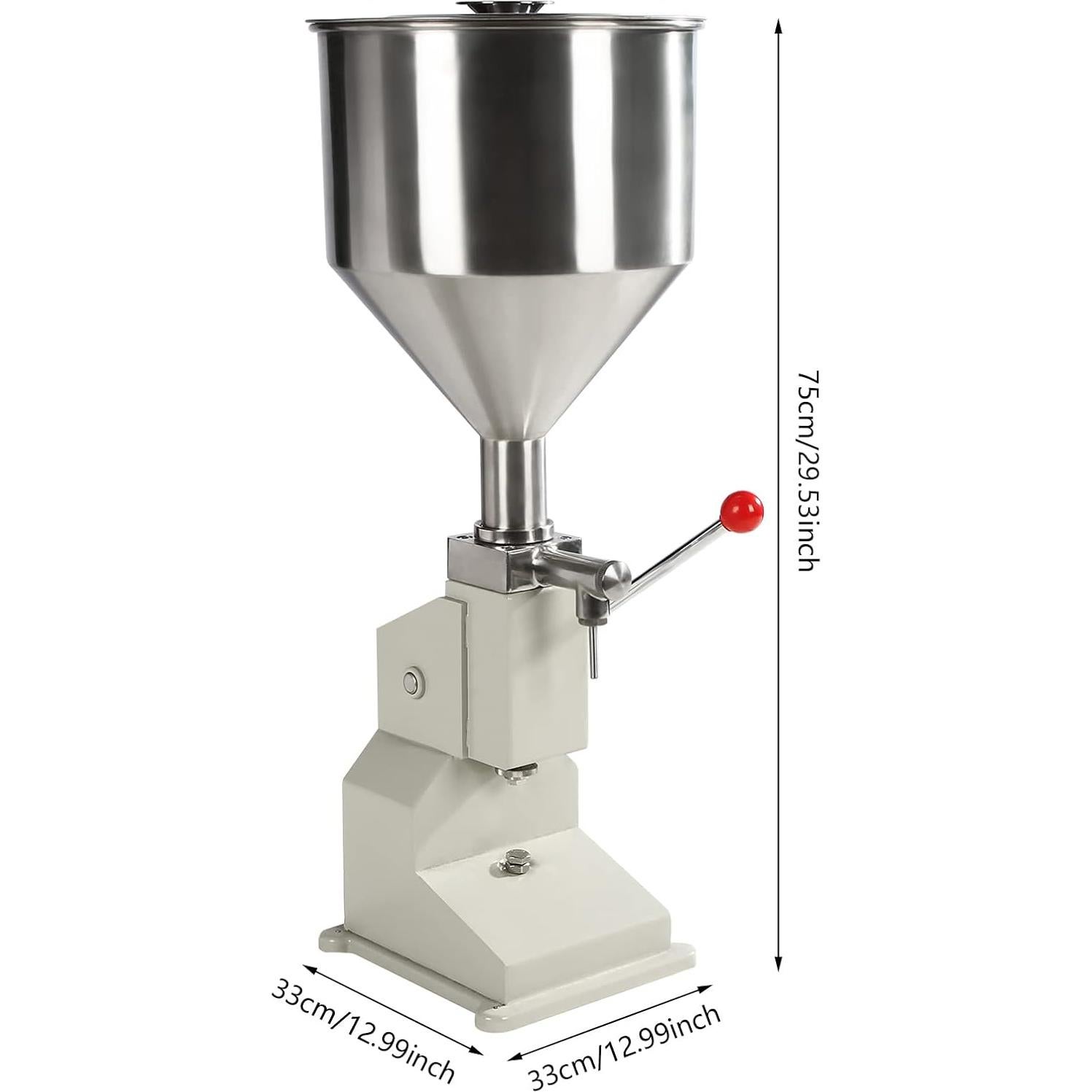 Máquina de Llenado Manual DYRABREST A03 Acero Inoxidable 10L