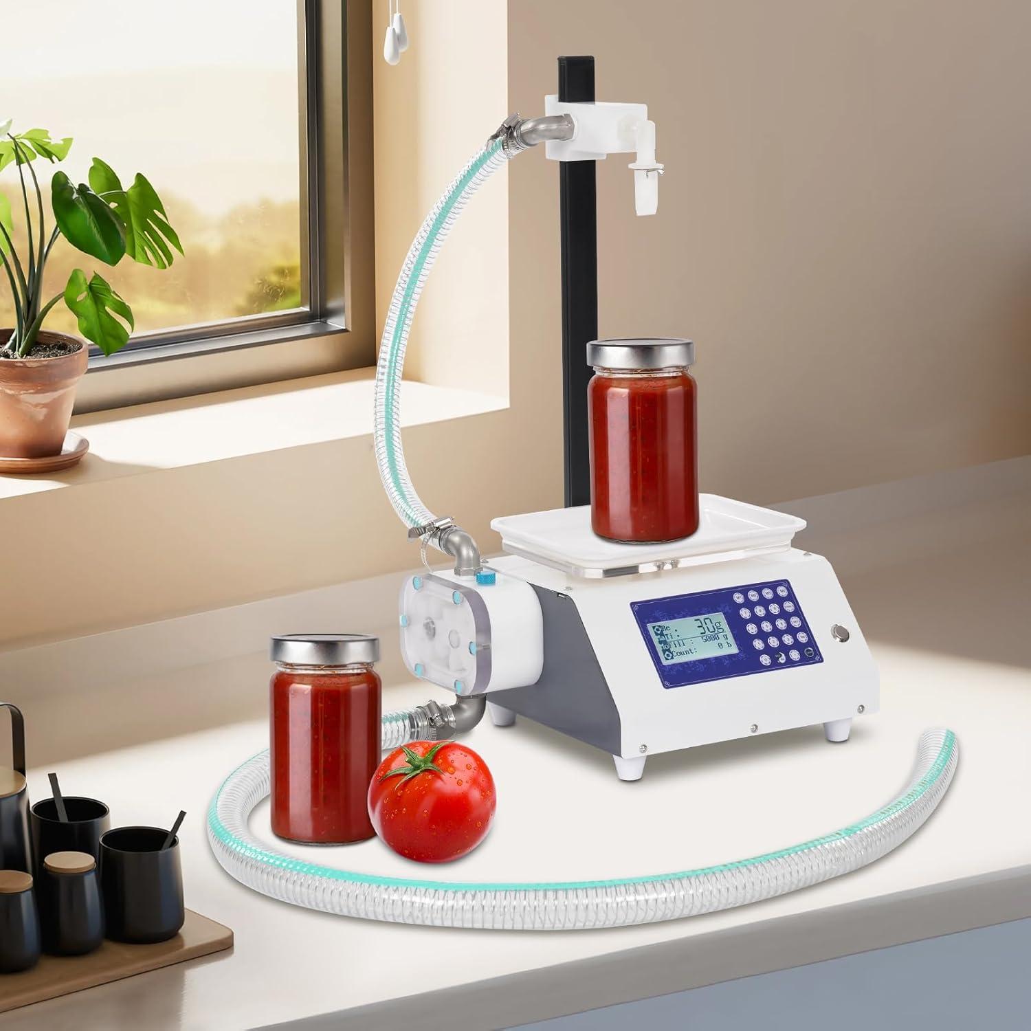 Máquina Llenadora Automática NAIXING 100-5000g para Líquidos