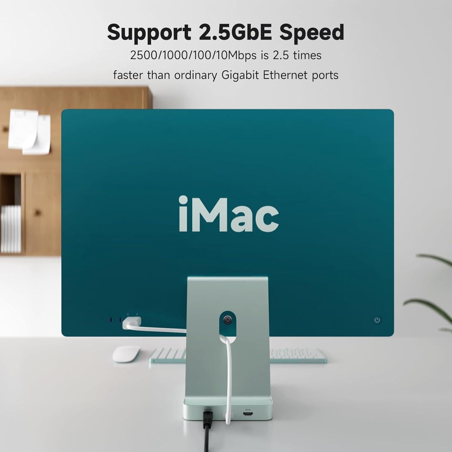 Hub USB-C Minisopuru iExpandMate DS802PRO para iMac 24" 4TB