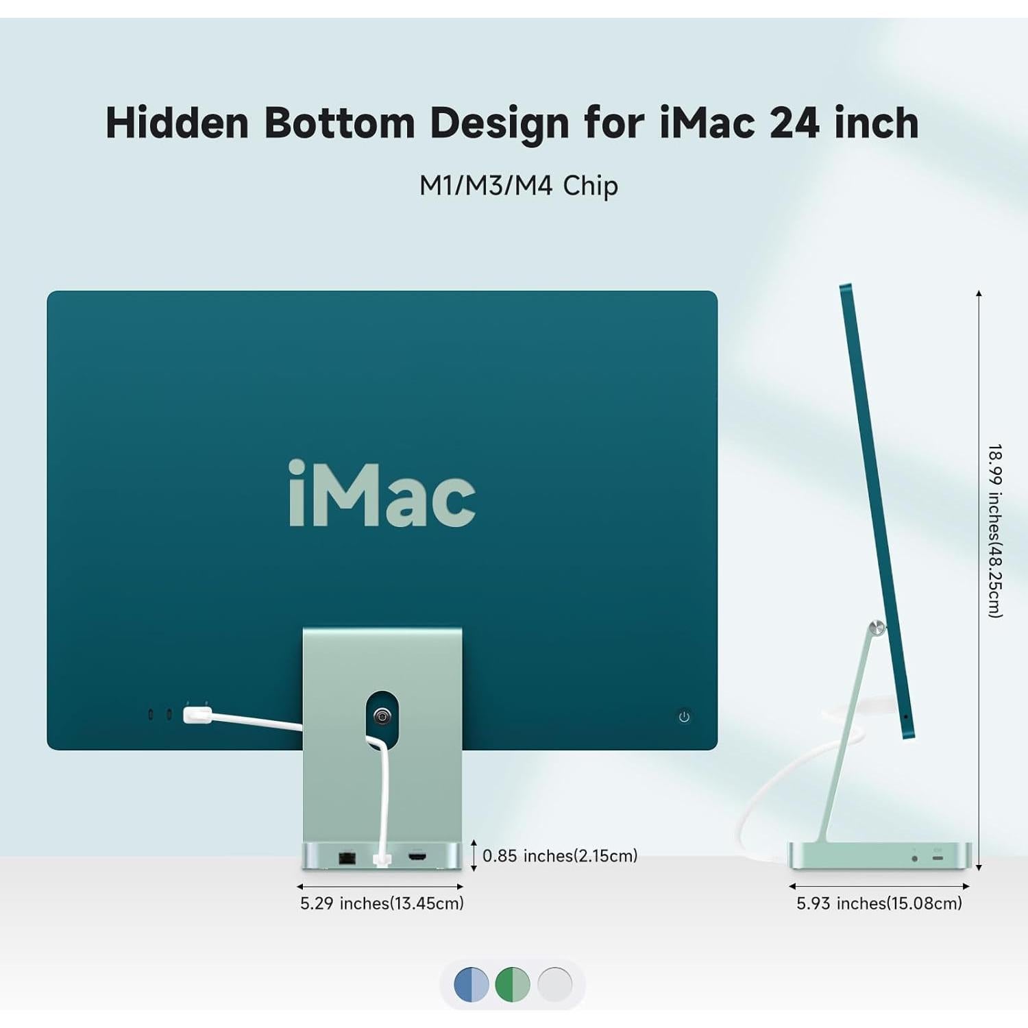 Hub USB-C Minisopuru iExpandMate DS802PRO para iMac 24" 4TB