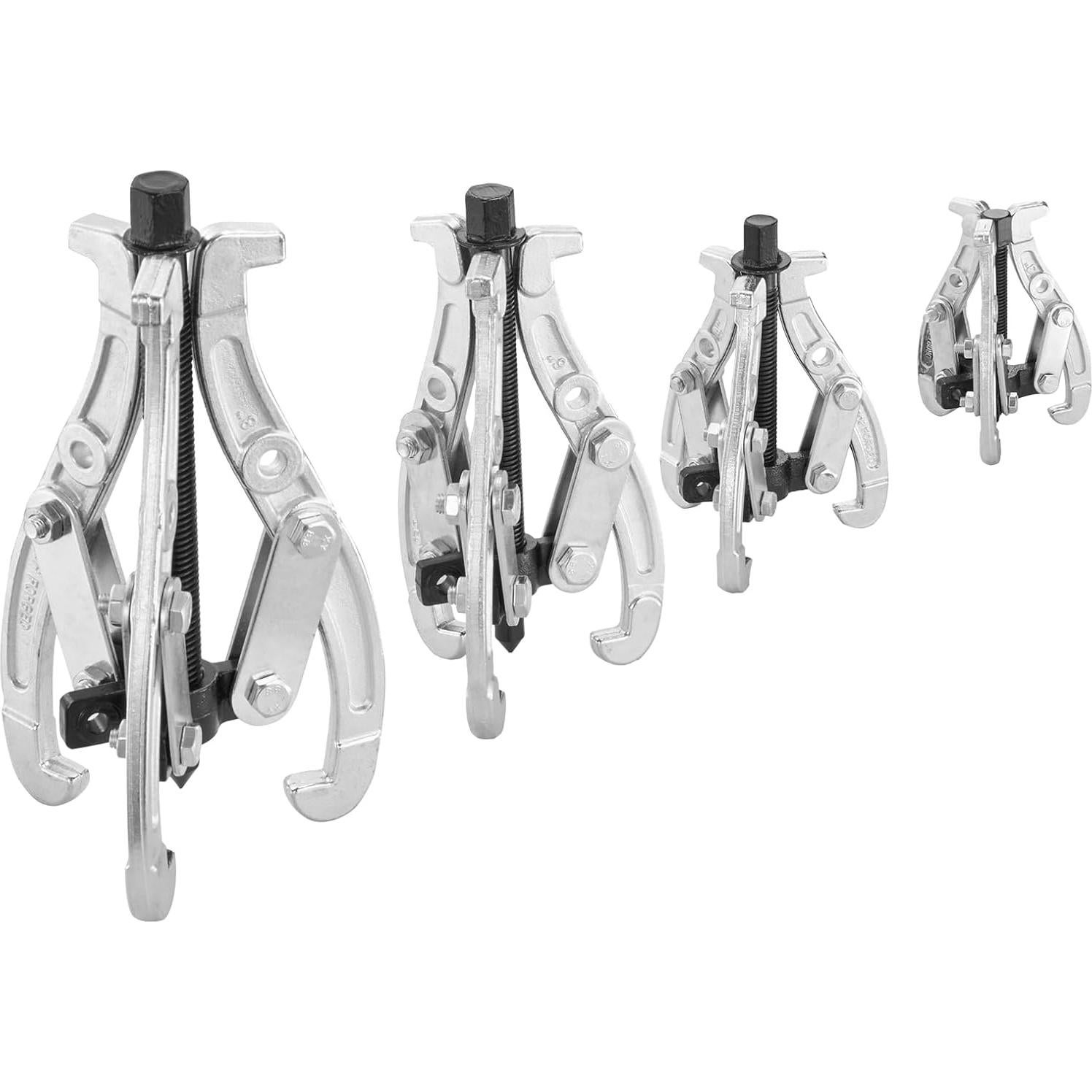 Juego de Extractores VEVOR 4 Piezas 3-8 cm Garras Reversibles