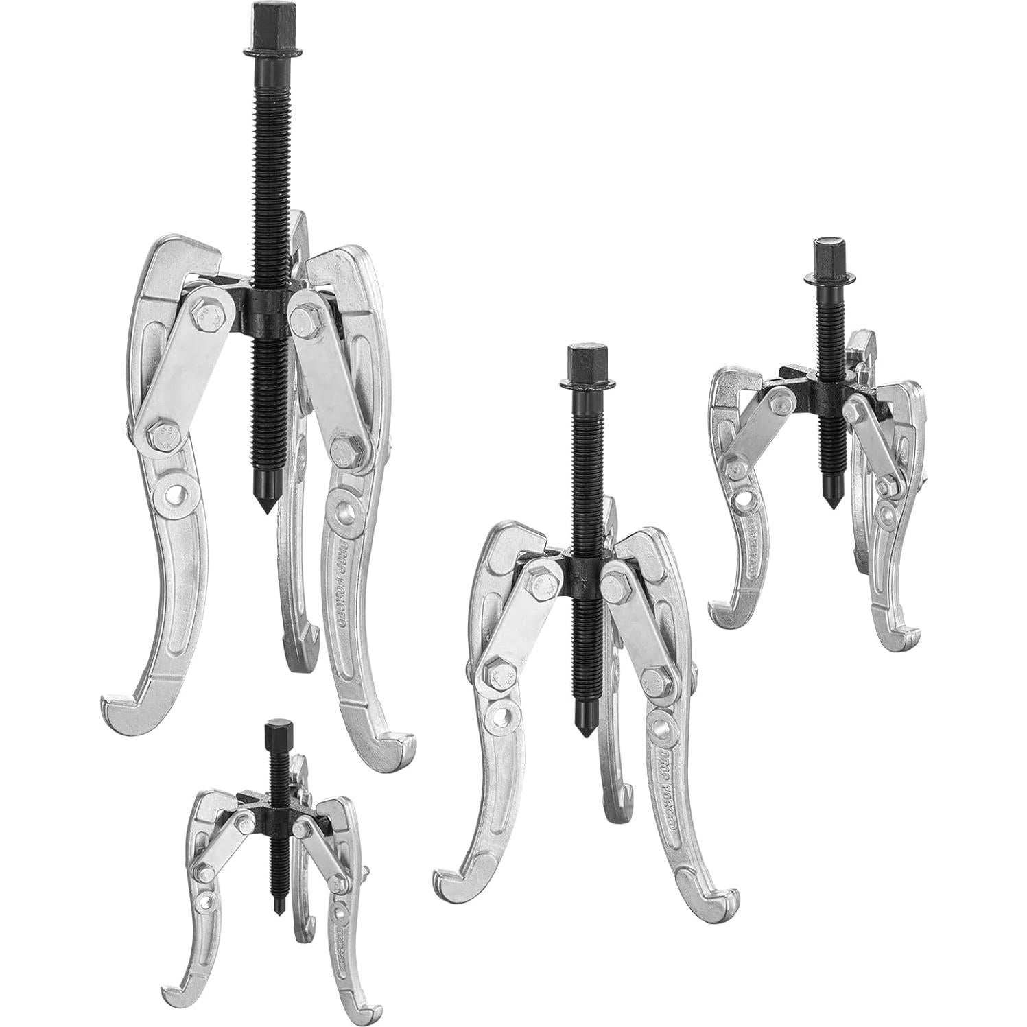 Juego de Extractores VEVOR 4 Piezas 3-8 cm Garras Reversibles