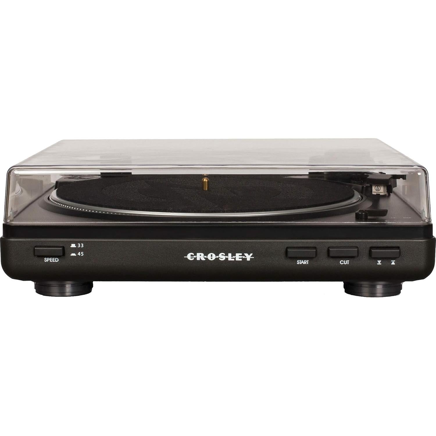 Tocadiscos Automático Bluetooth Crosley T400D Negro 2 Velocidades
