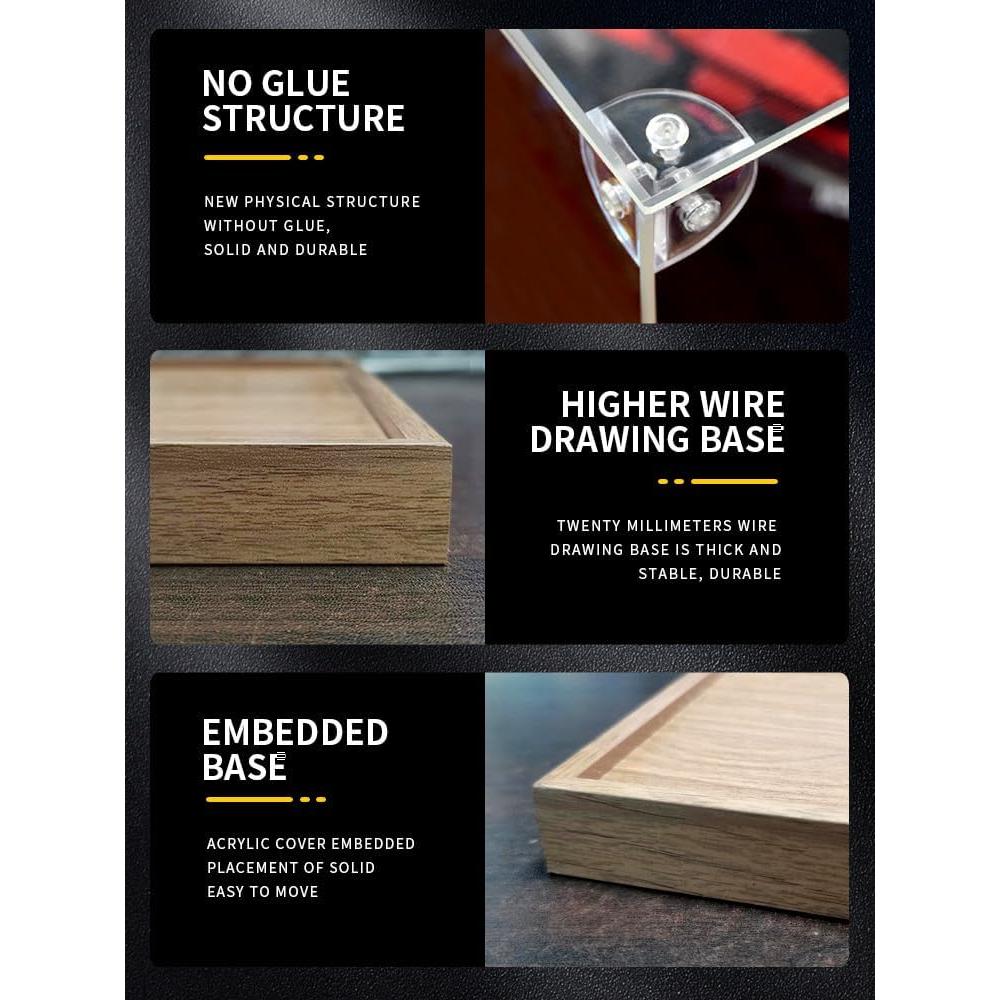 Caja de exhibición acrílica Scoparius 30.48x30.48x40.64 cm