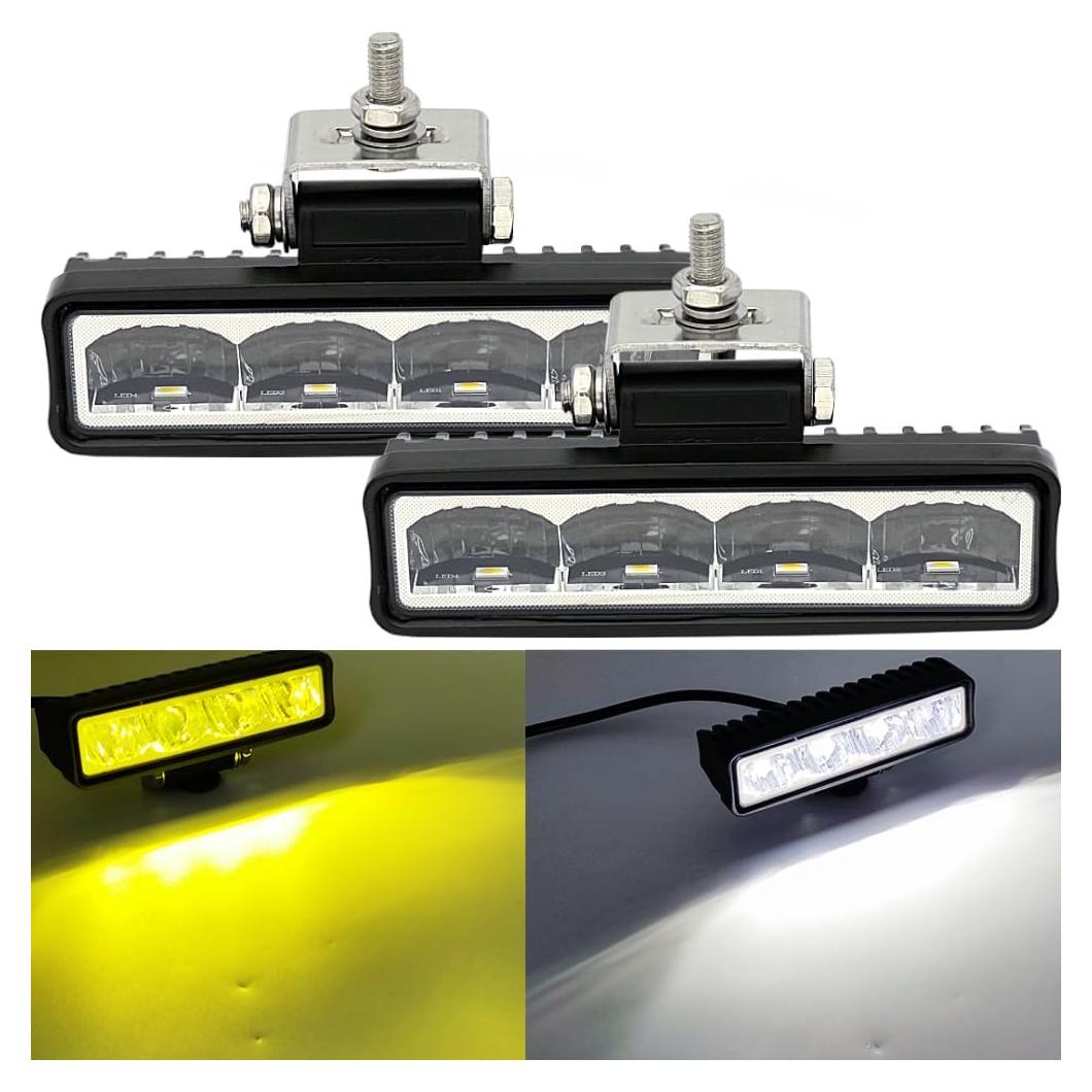 Luces de Niebla LED STDYSUN 30W Doble Color 15.24cm