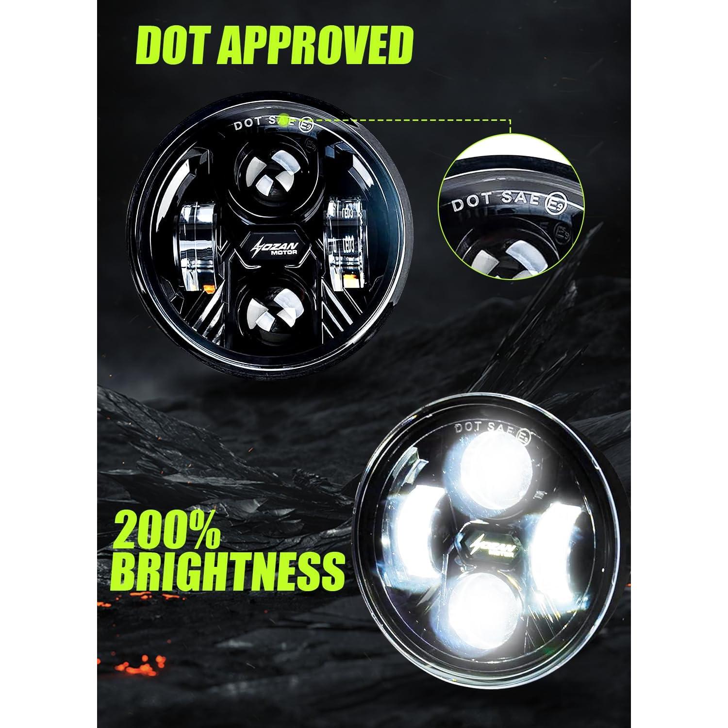 Luces Antiniebla LED HENGTUAOTO para Ford F150 2006-2014