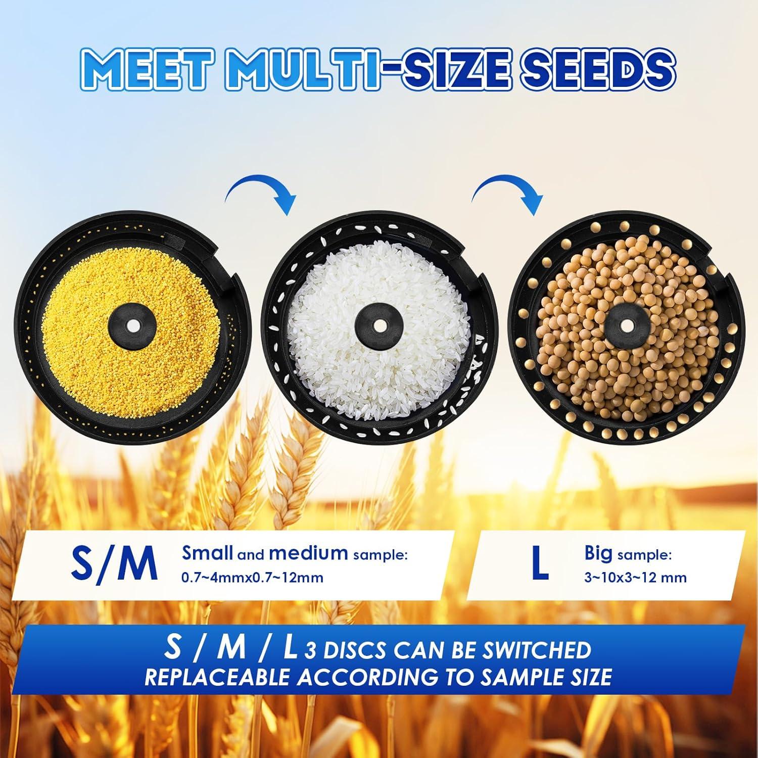 Máquina Contadora de Semillas CGOLDENWALL 6.58 kg Táctil 3 Placas