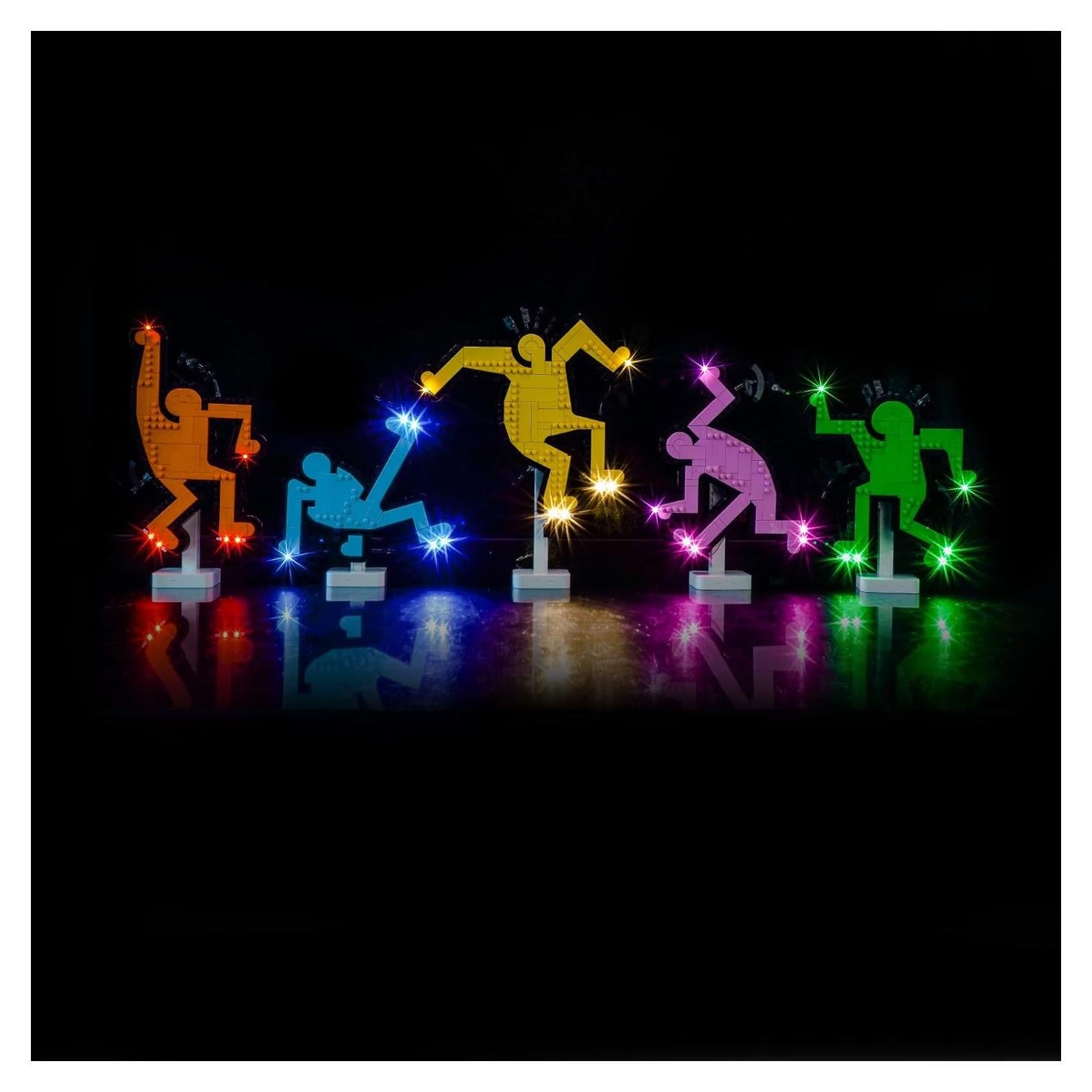Kit de Luz LED Hilighting para Figuras Bailarinas Lego 31216