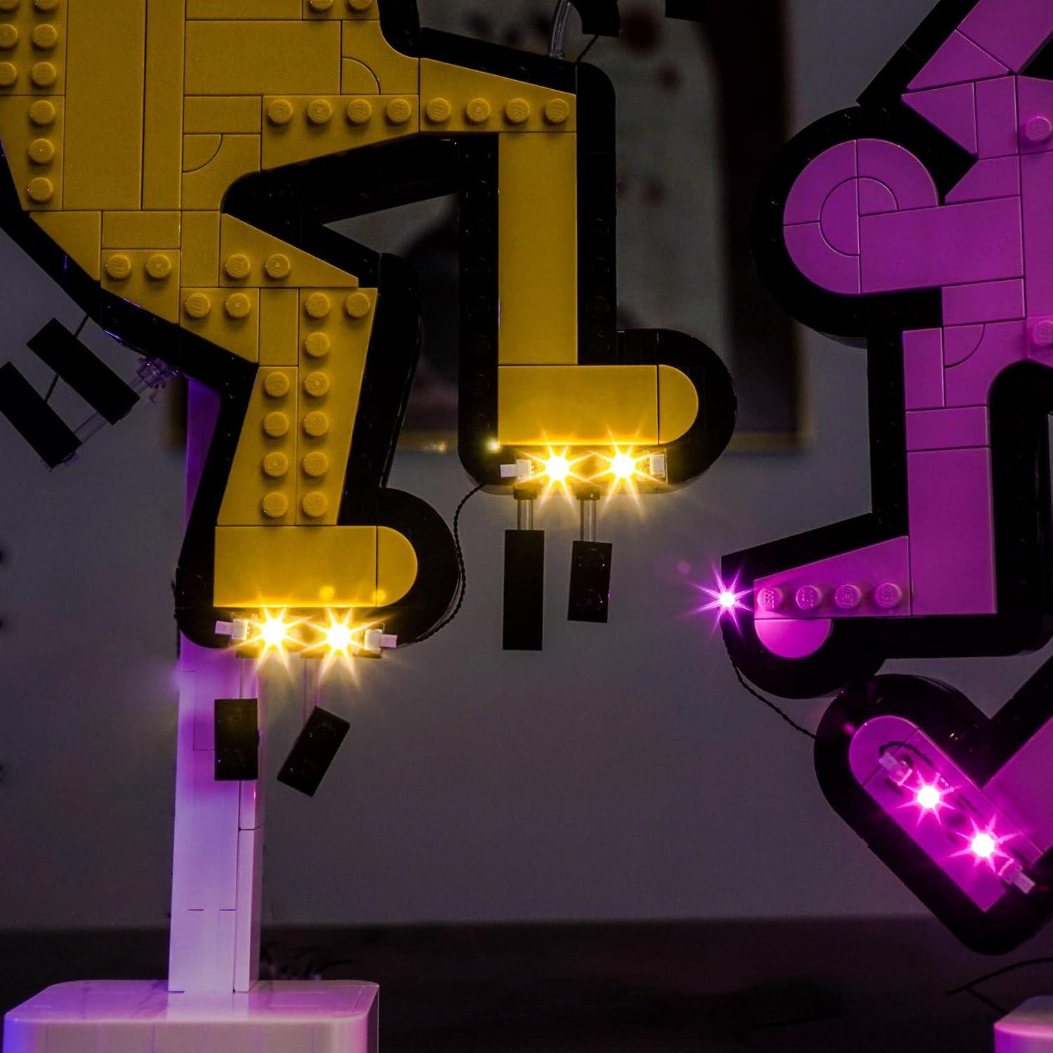 Kit de Luz LED Hilighting para Figuras Bailarinas Lego 31216