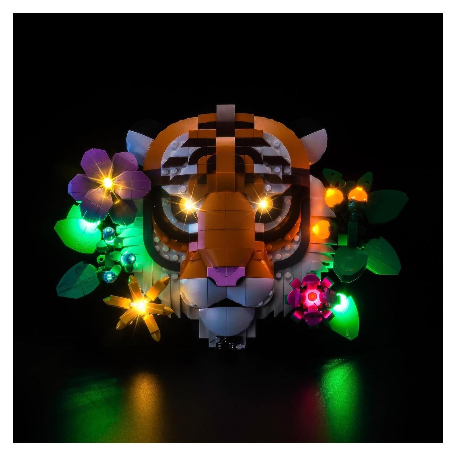 Kit de Iluminación LED LocoLee para LEGO 31217 Tigre