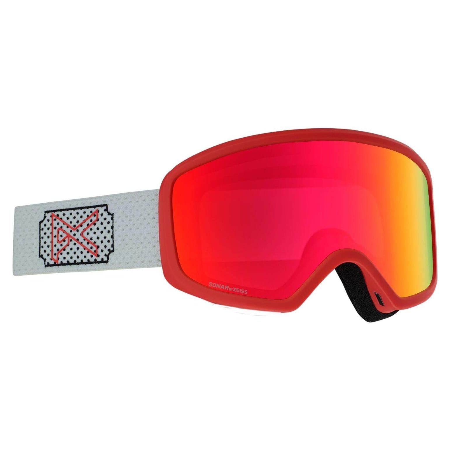 Gafas de Nieve Deringer Anon para Mujeres Lente Roja y Ámbar