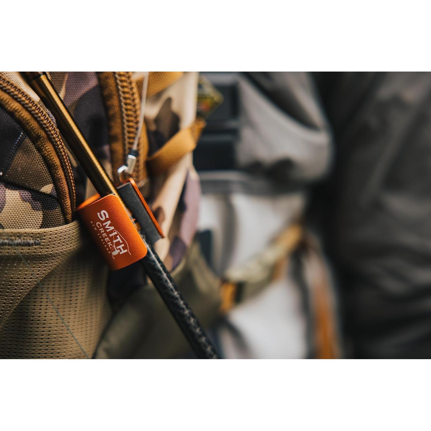 Clip de Varilla Smith Creek Naranja para Pesca con Mosca