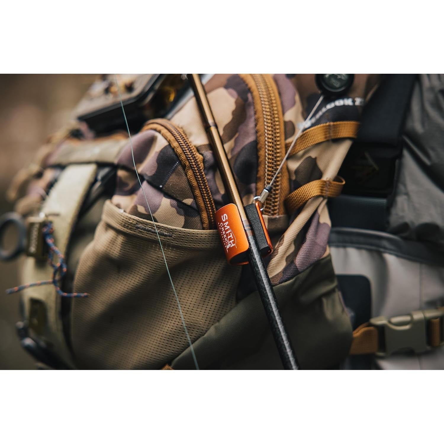 Clip de Varilla Smith Creek Naranja para Pesca con Mosca