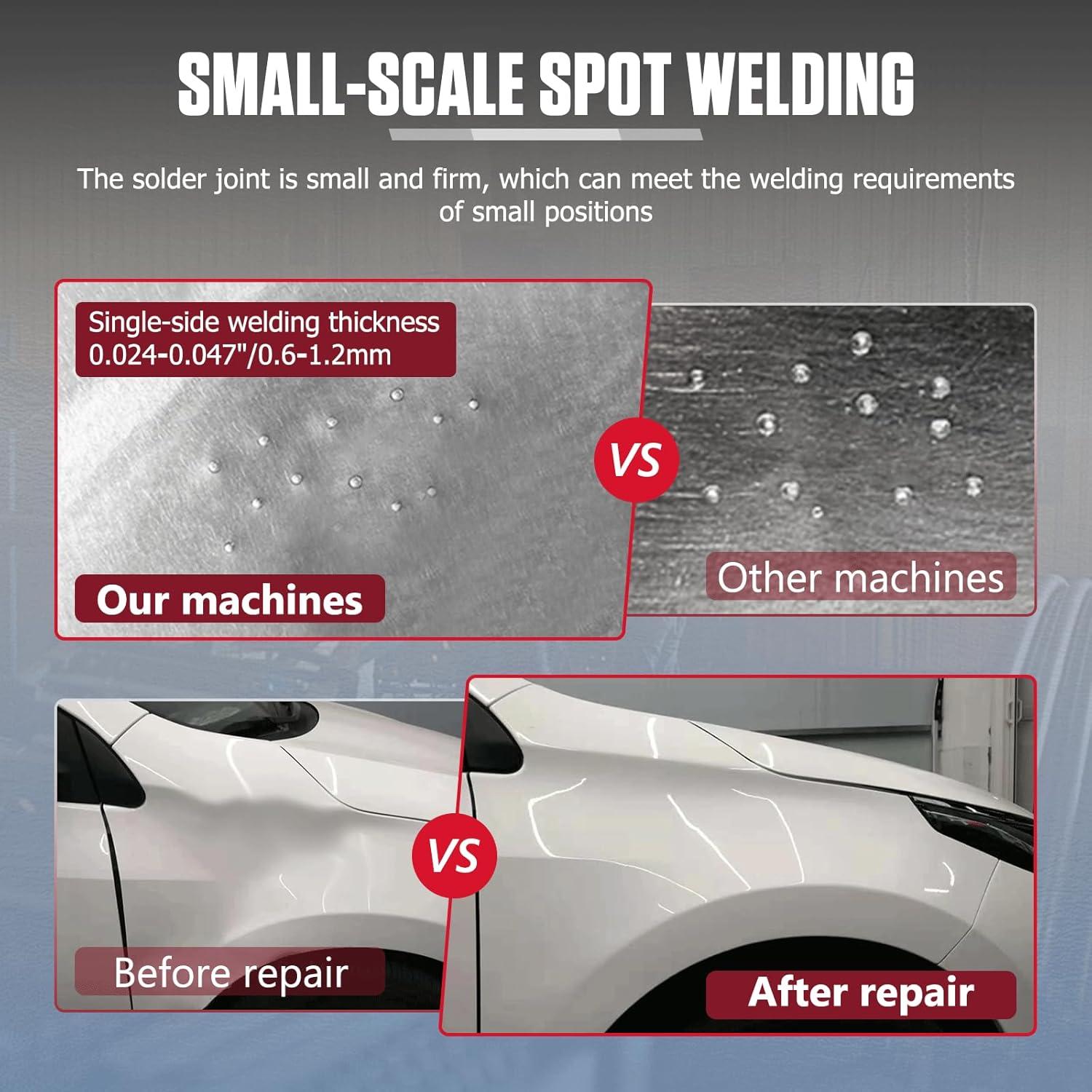 Soldador de Abolladuras MOTOCOCHE 3KW 7 Modos y Kit Completo
