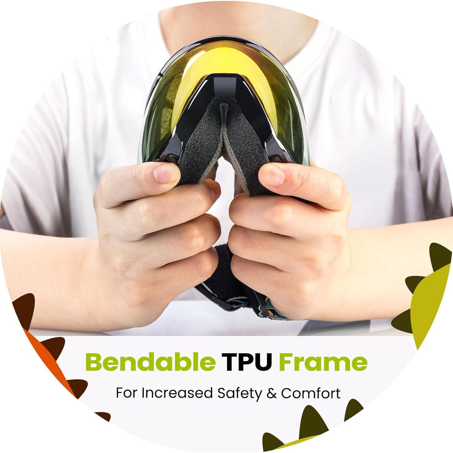 Gafas de Esquí para Niños OutdoorMaster Valle Feliz UV400