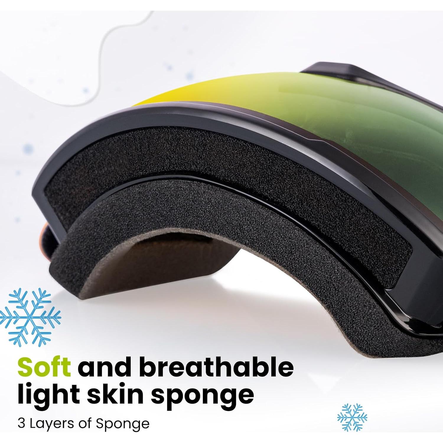 Gafas de Esquí para Niños OutdoorMaster Valle Feliz UV400