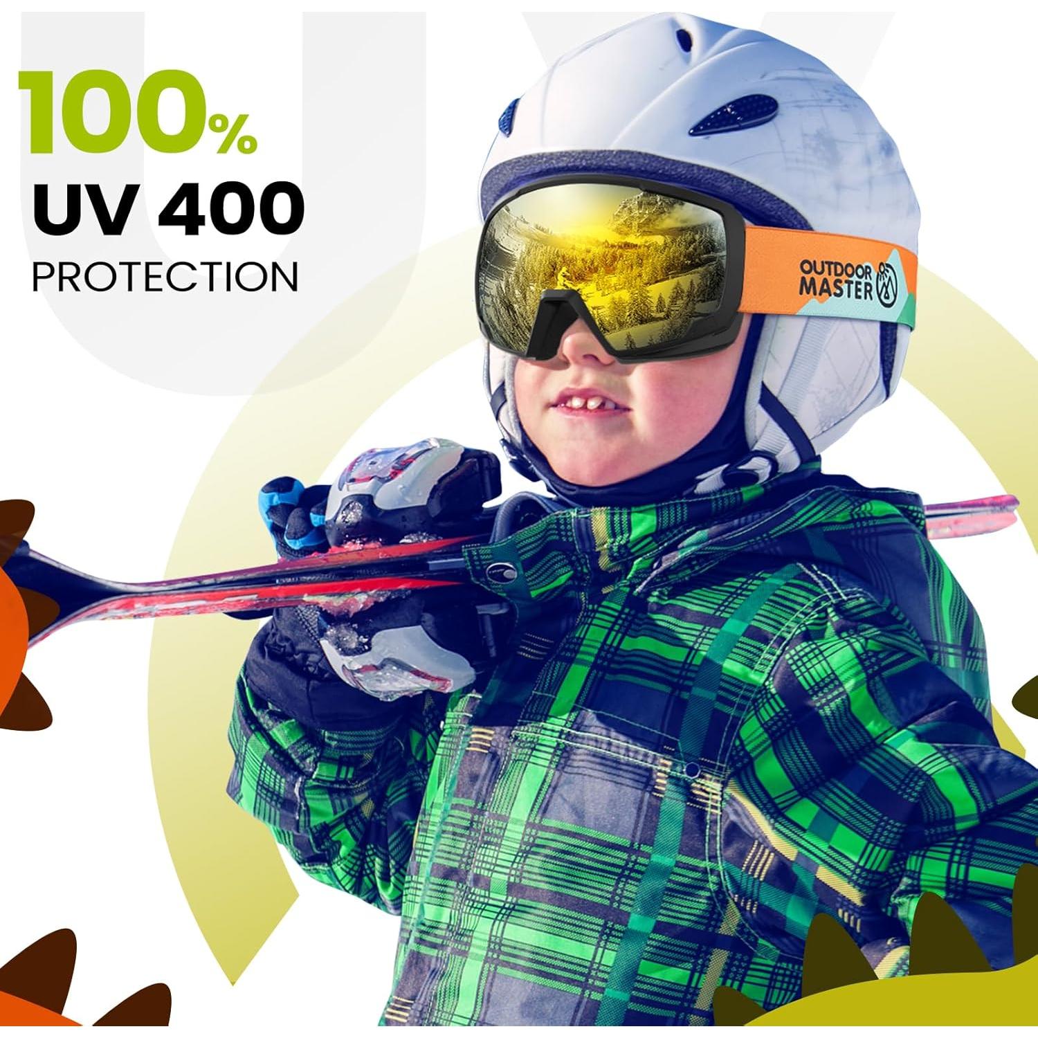 Gafas de Esquí para Niños OutdoorMaster Valle Feliz UV400