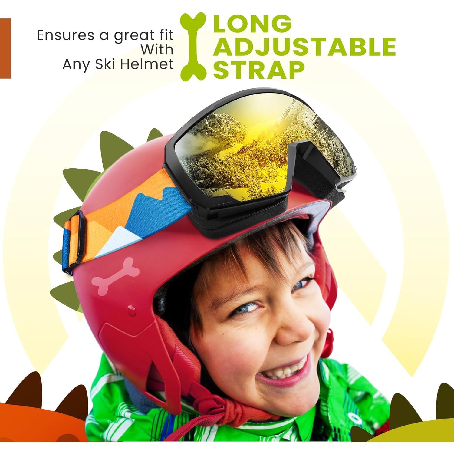 Gafas de Esquí para Niños OutdoorMaster Valle Feliz UV400