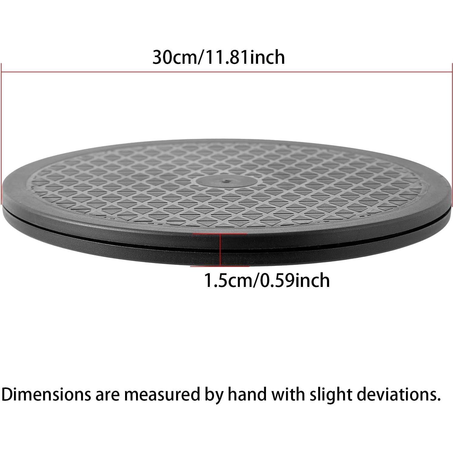 Soporte Giratorio Lazy Susan HSTECH 30.48 cm 2 Pcs Alta Resistencia