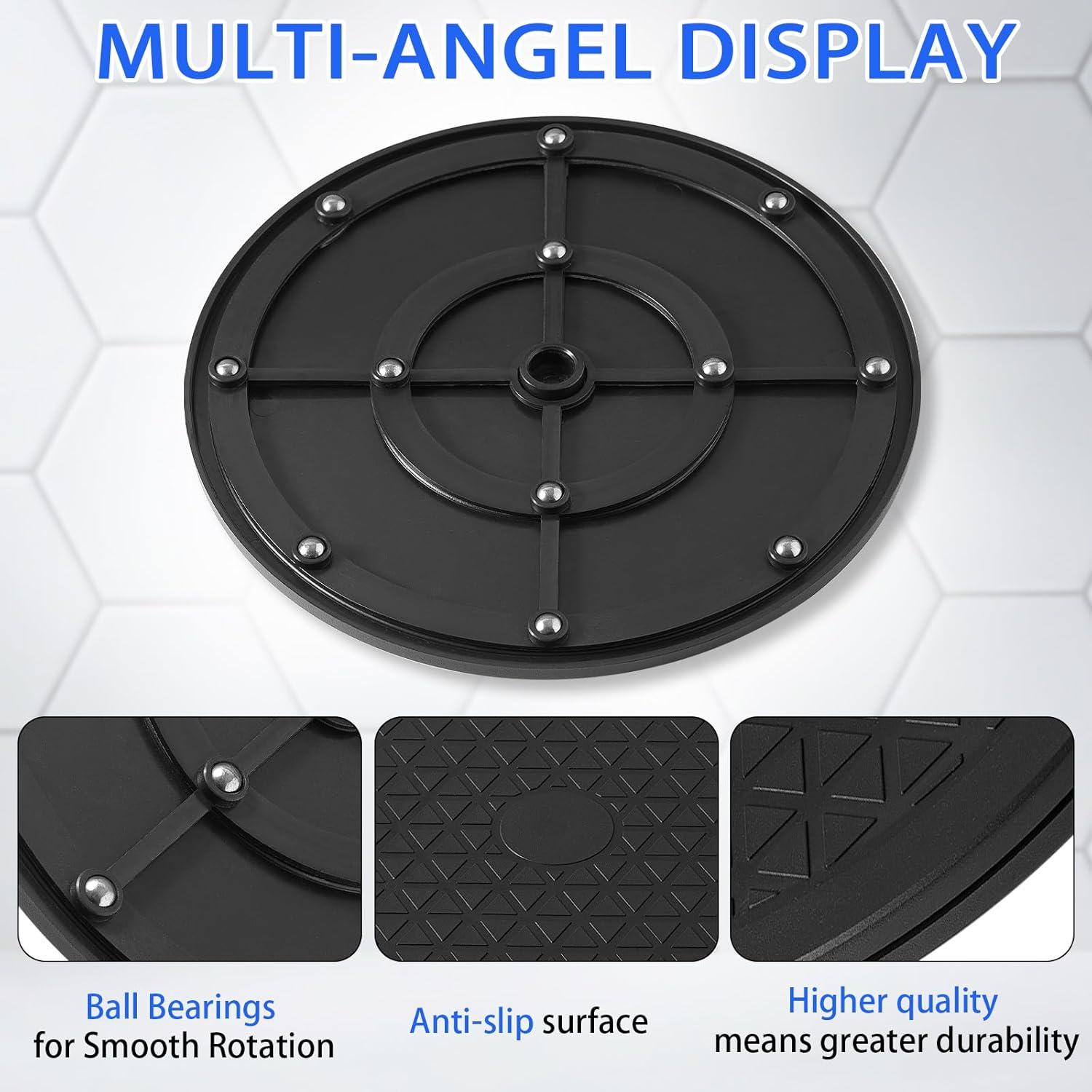 Soporte Giratorio Lazy Susan HSTECH 30.48 cm 2 Pcs Alta Resistencia