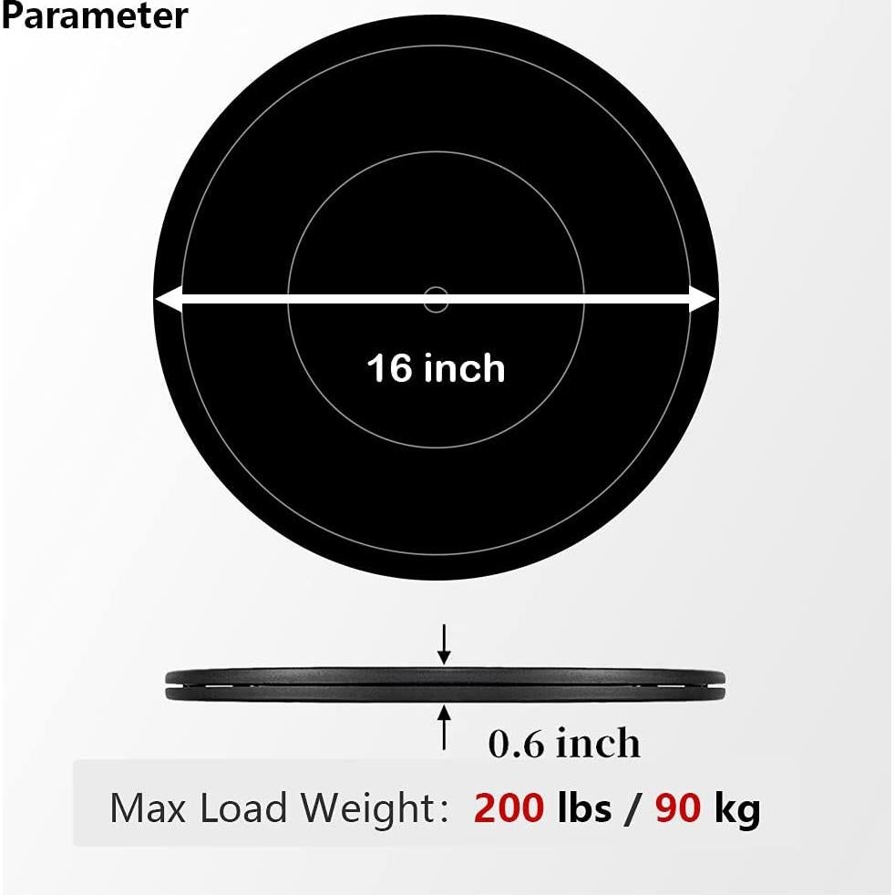 Giratorio Lazy Susan 40.64 cm - Alta Resistencia - Organizador