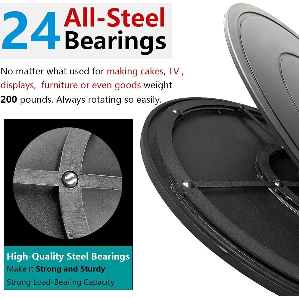 Giratorio Lazy Susan 40.64 cm - Alta Resistencia - Organizador