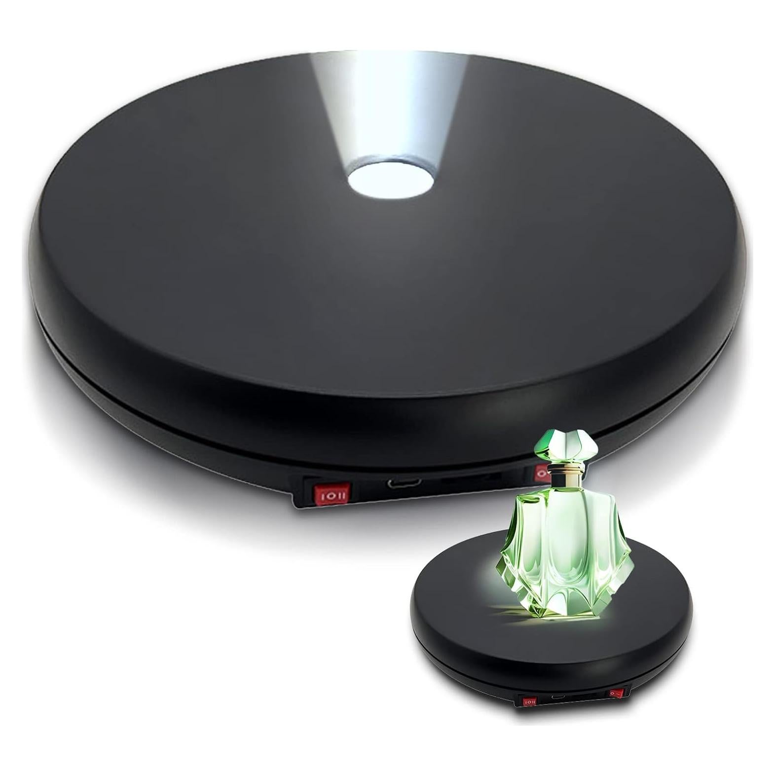 Soporte Rotatorio Motorizado JAYEGT 25 cm con Luz LED 25 kg