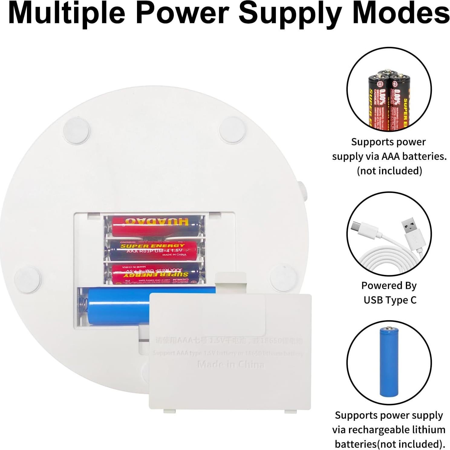 Giradiscos Eléctrico ComXim 15 cm Control Remoto 5 kg