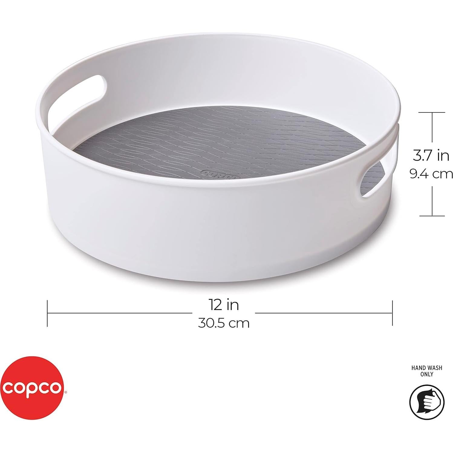 Gira-Almacenamiento Antideslizante Copco 30 cm Gris