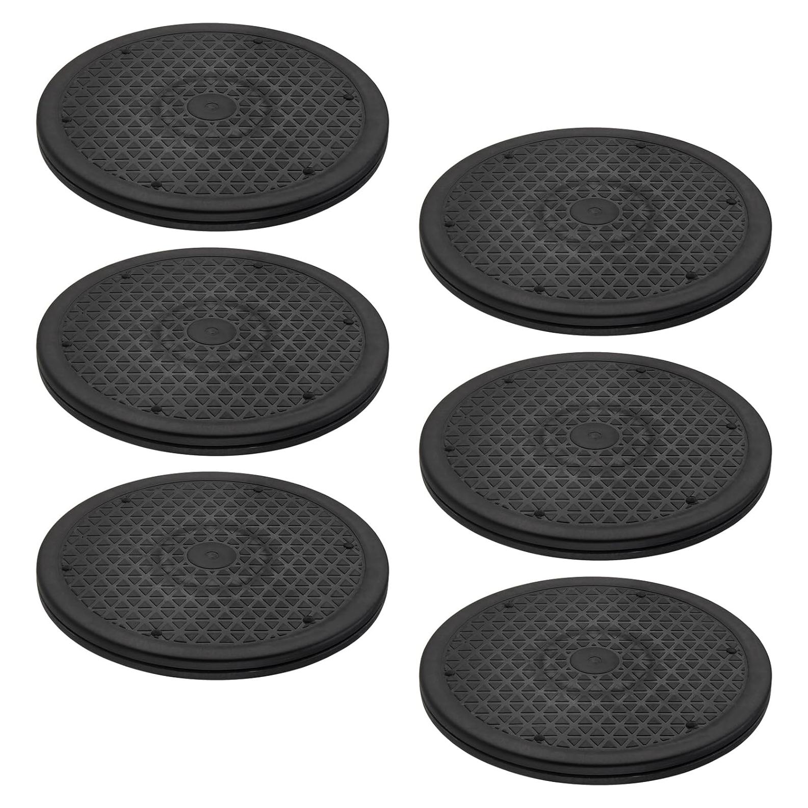 6 Soportes Giratorios de 25cm MUKCHAP para Exhibición 360°